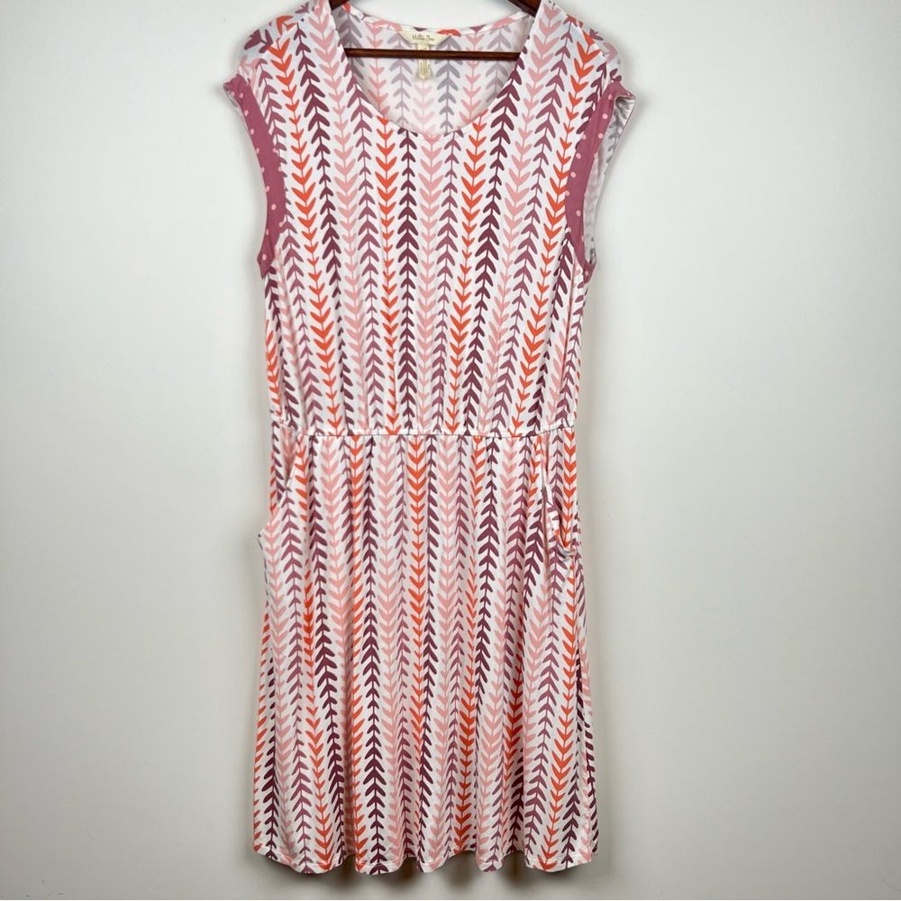 Matilda Jane Fortune Teller Dress Women Size M EUC Fall Fashion Stretch 0442